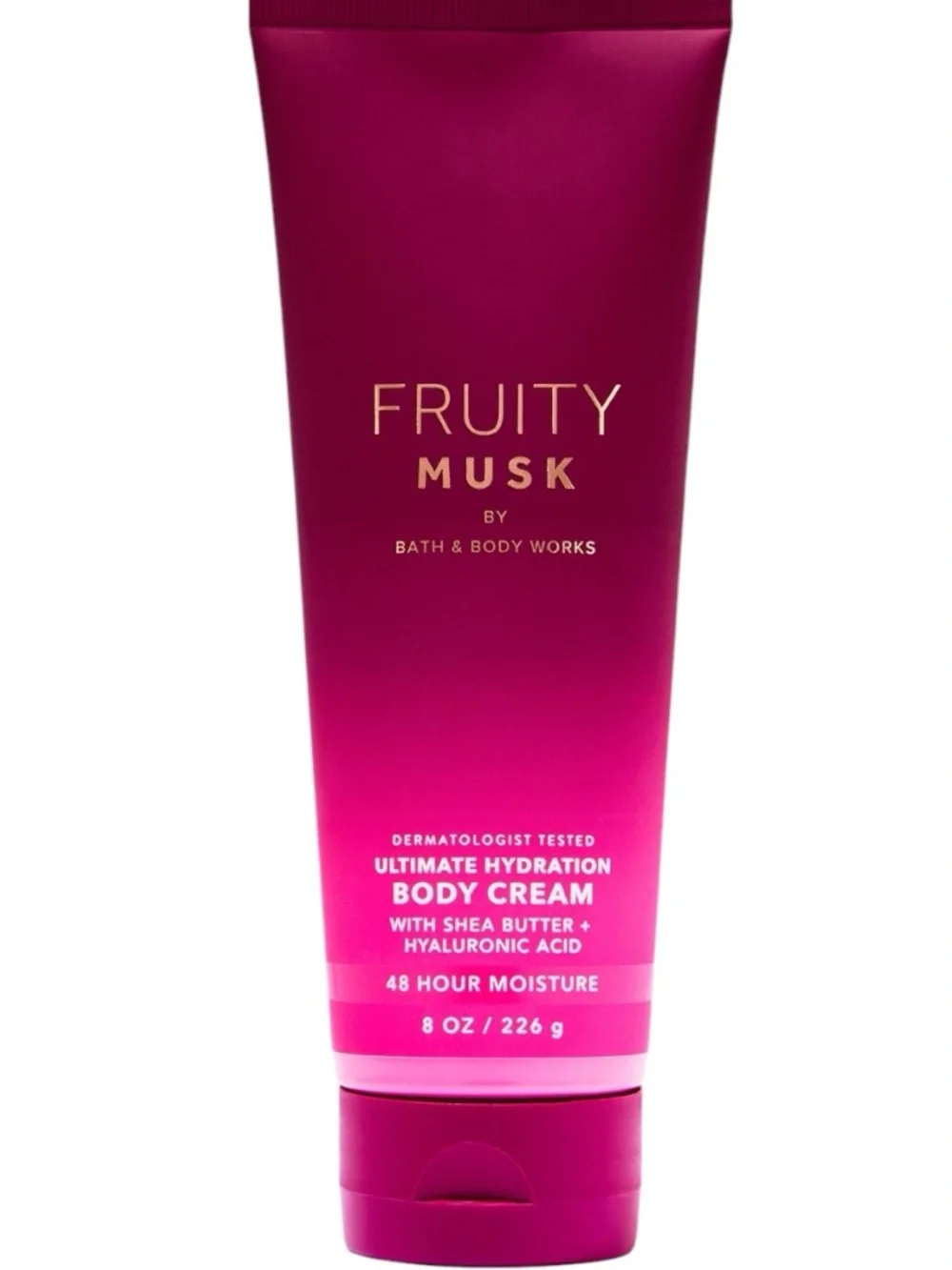 3X Bath & Body Works FRUITY MUSK Body Cream Bundle